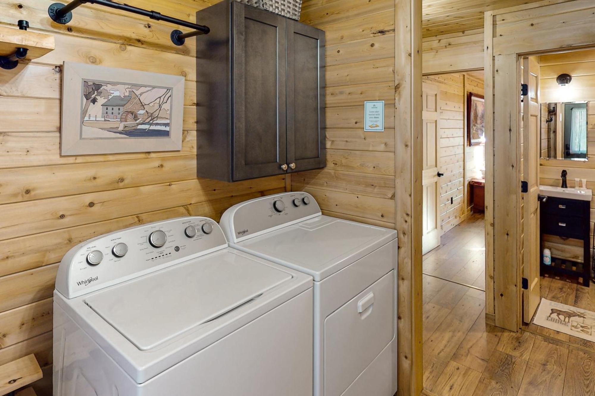 Blackbear Log Cabin Morrisville Eksteriør billede